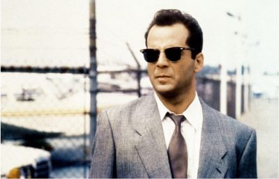 Bruce Willis con Ray Ban Clubmaster